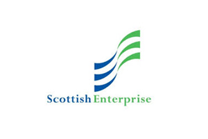 The official logo for the Scottish Enterprise.