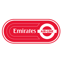 The official Emirates Air-line logo on a white background.