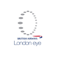 The British Airways London Eye logo.