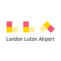 The London Luton Airport logo.