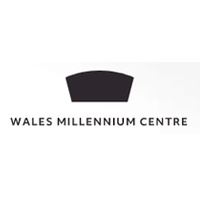 The official Wales Millennium Centre logo on a white background.