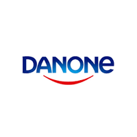 The official Danone logo.