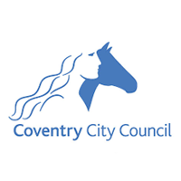 The official logo for the Coventry City Council.