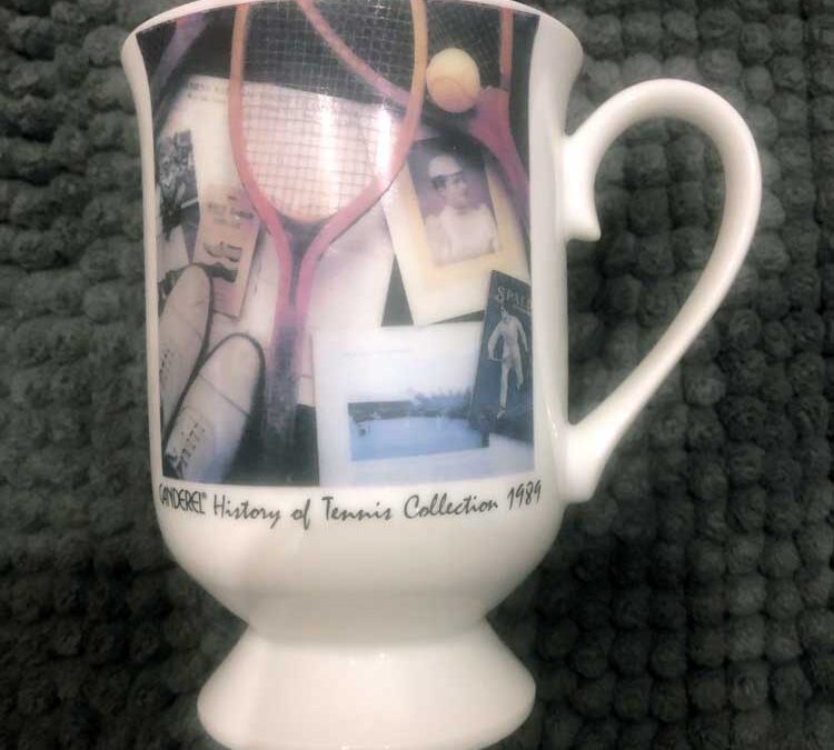 Canderel History of Tennis Exhibition 1989 promotional cup
