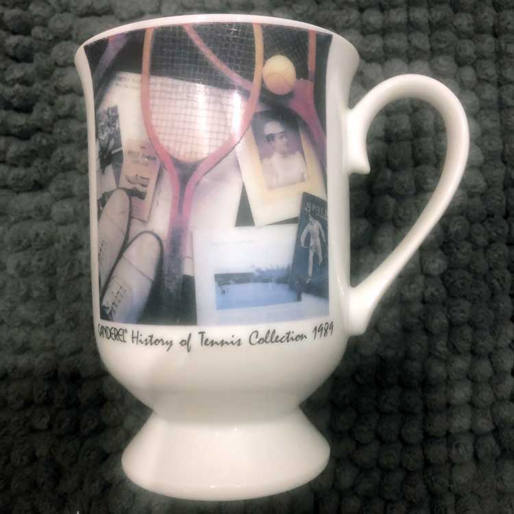 Canderel History of Tennis Exhibition 1989 promotional cup