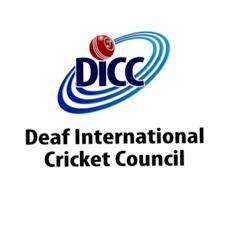 Deaf International Cricket Council logo